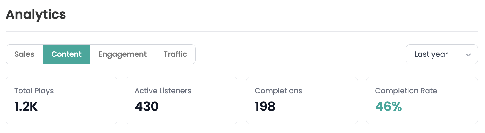 Analytics for the ARC book