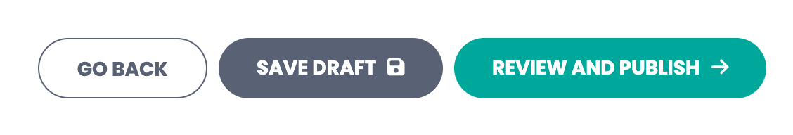 Save draft or publish