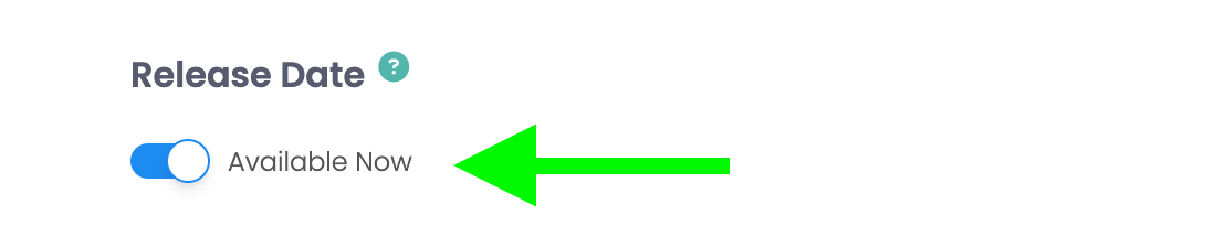 Default publish settings