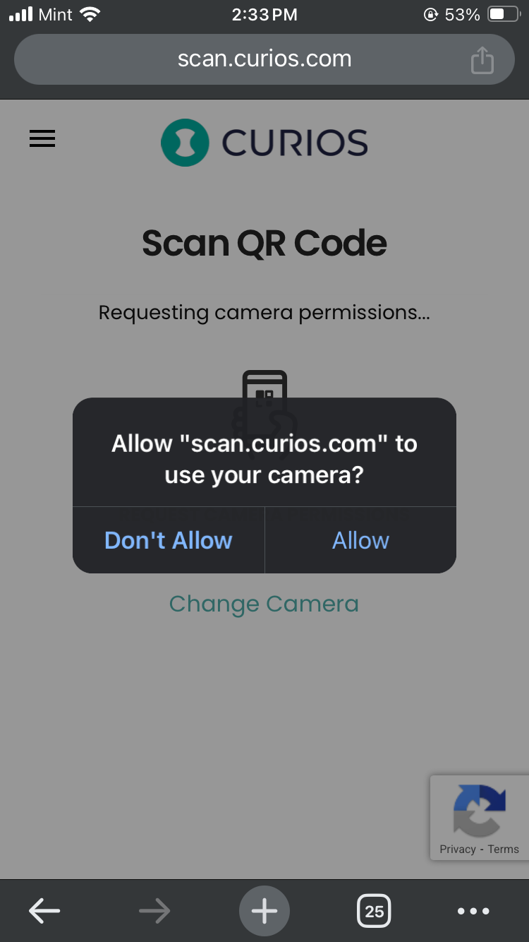 Head to scan.curios.com
